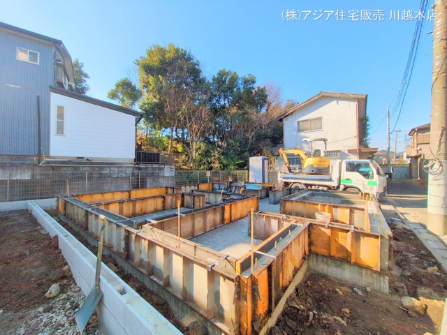 埼玉県川越市仙波町３丁目の新築戸建て基礎写真 2025年1月14日撮影