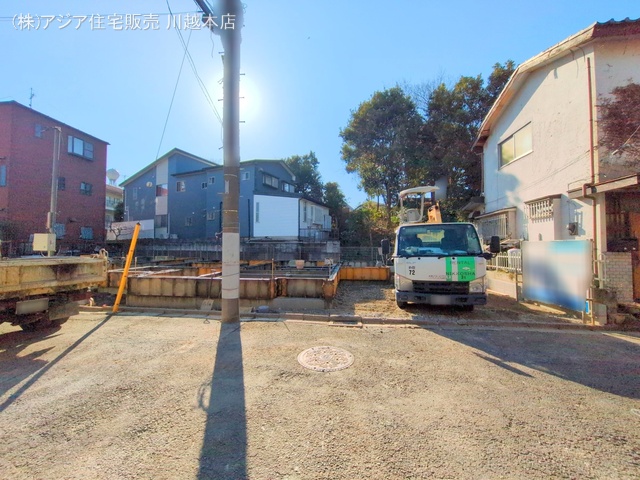 埼玉県川越市仙波町３丁目の新築戸建て基礎写真 2025年1月14日撮影