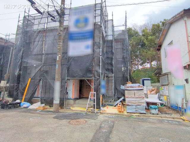 埼玉県川越市仙波町３丁目の新築戸建てシート写真 2025年3月5日撮影