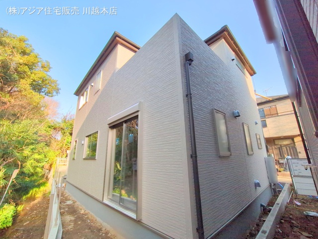 埼玉県川越市仙波町３丁目の新築戸建て外構写真 2025年3月25日撮影