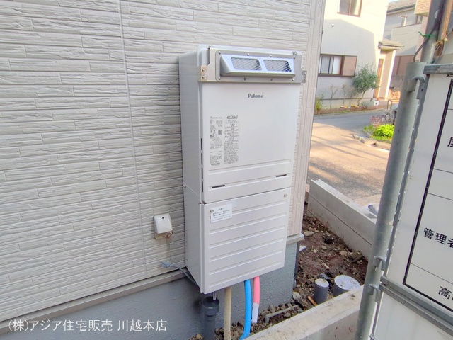 埼玉県川越市仙波町３丁目の新築戸建て外構写真 2025年3月25日撮影