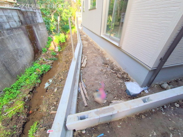 埼玉県川越市仙波町３丁目の新築戸建て外構写真 2025年3月25日撮影