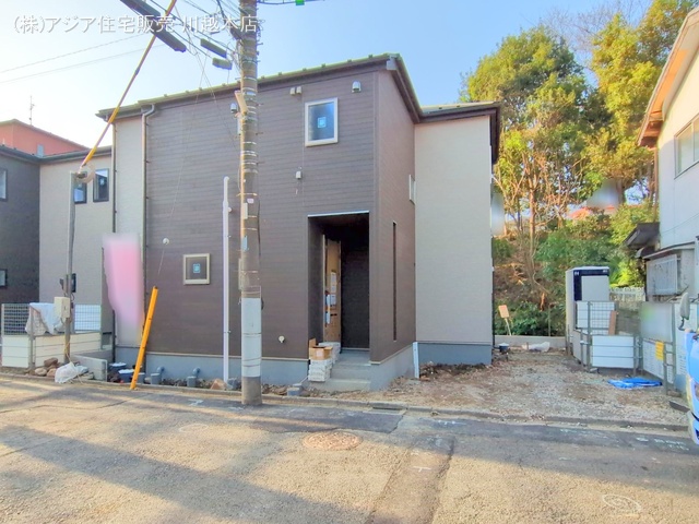 埼玉県川越市仙波町３丁目の新築戸建て外構写真 2025年3月25日撮影