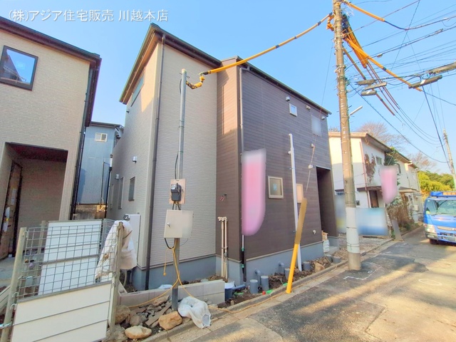 埼玉県川越市仙波町３丁目の新築戸建て外構写真 2025年3月25日撮影
