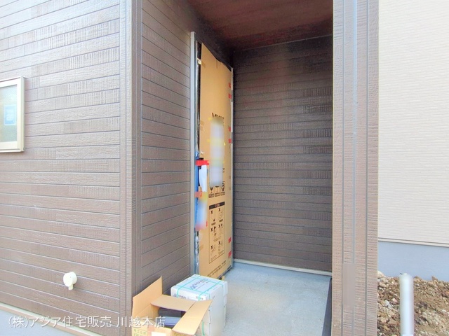 埼玉県川越市仙波町３丁目の新築戸建て外構写真 2025年3月25日撮影
