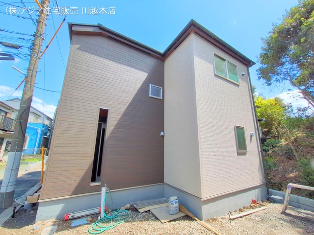 埼玉県川越市仙波町３丁目の新築戸建て外構写真 2025年4月14日撮影