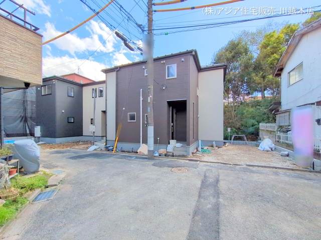 埼玉県川越市仙波町３丁目の新築戸建て外構写真 2025年4月14日撮影