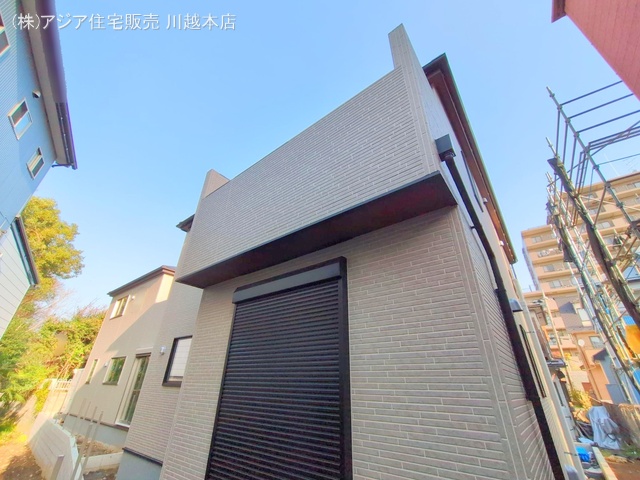 埼玉県川越市仙波町3丁目の新築戸建て外構写真 2025年3月25日撮影