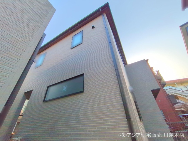 埼玉県川越市仙波町3丁目の新築戸建て外構写真 2025年3月25日撮影