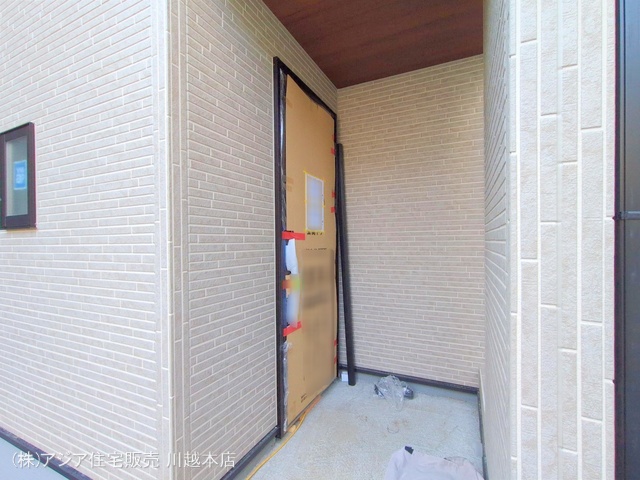 埼玉県川越市仙波町3丁目の新築戸建て外構写真 2025年3月25日撮影