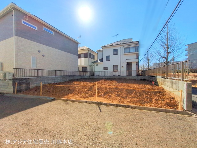 埼玉県狭山市狭山台2丁目の新築戸建て更地・土地写真 2025年2月13日撮影