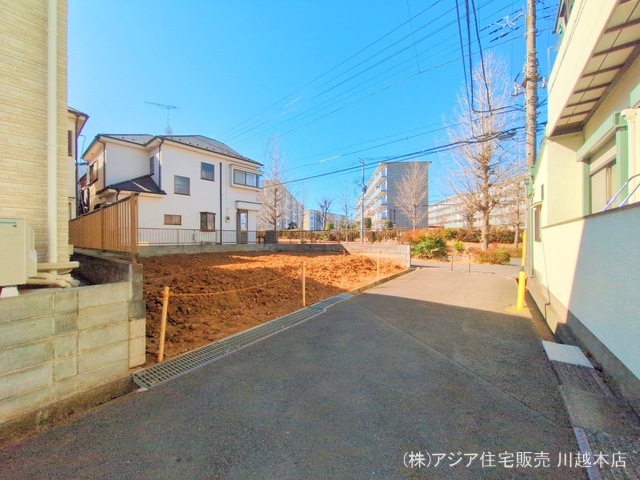 埼玉県狭山市狭山台2丁目の新築戸建て更地・土地写真 2025年2月13日撮影