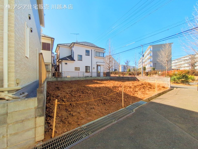 埼玉県狭山市狭山台2丁目の新築戸建て更地・土地写真 2025年2月13日撮影