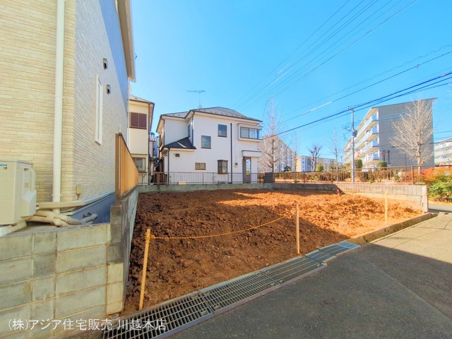 埼玉県狭山市狭山台2丁目の新築戸建て更地・土地写真 2025年2月13日撮影
