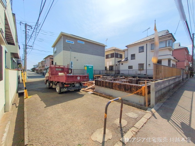 埼玉県狭山市狭山台2丁目の新築戸建て基礎写真 2025年3月13日撮影