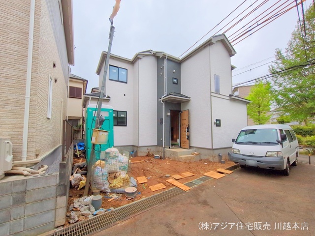 埼玉県狭山市狭山台2丁目の新築戸建て外構写真 2025年4月22日撮影