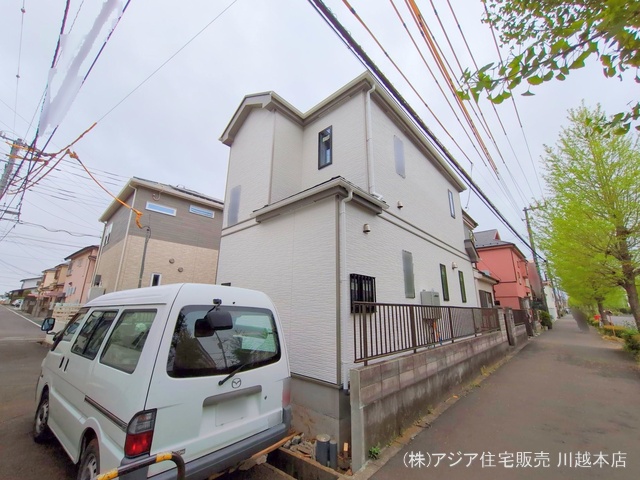 埼玉県狭山市狭山台2丁目の新築戸建て外構写真 2025年4月22日撮影