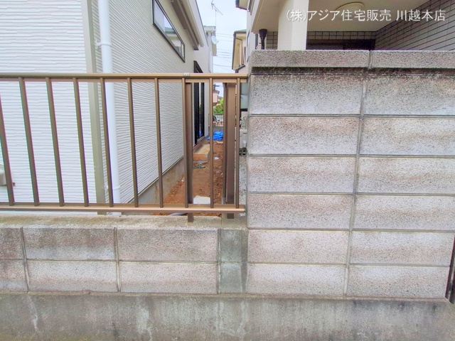 埼玉県狭山市狭山台2丁目の新築戸建て外構写真 2025年4月22日撮影