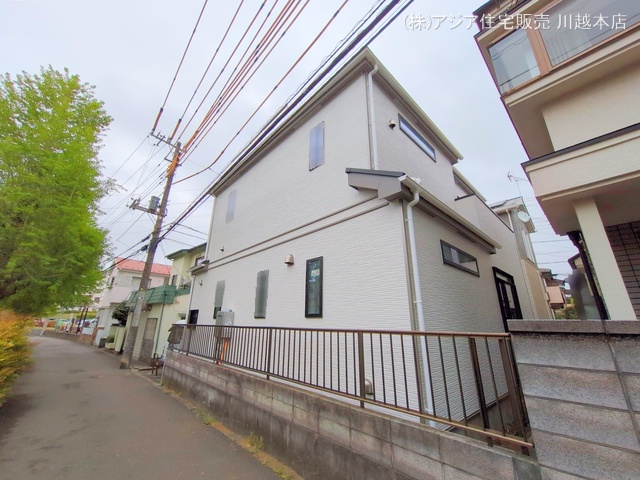 埼玉県狭山市狭山台2丁目の新築戸建て外構写真 2025年4月22日撮影