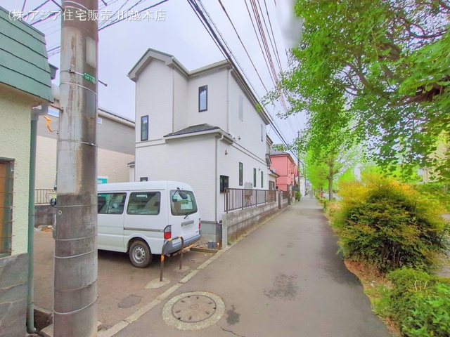 埼玉県狭山市狭山台2丁目の新築戸建て外構写真 2025年4月22日撮影