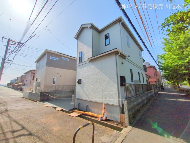 埼玉県狭山市狭山台2丁目の新築戸建て外構写真 2025年5月19日撮影