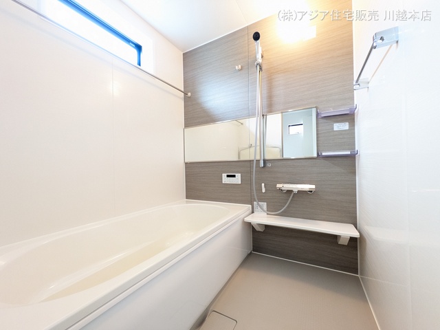 埼玉県川越市上野田町の新築戸建てお風呂写真 2025年8月24日撮影