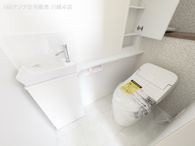 埼玉県川越市上野田町の新築戸建てトイレ写真 2025年8月24日撮影