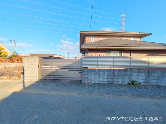 埼玉県川越市上野田町の新築戸建て更地・土地写真 2025年1月15日撮影