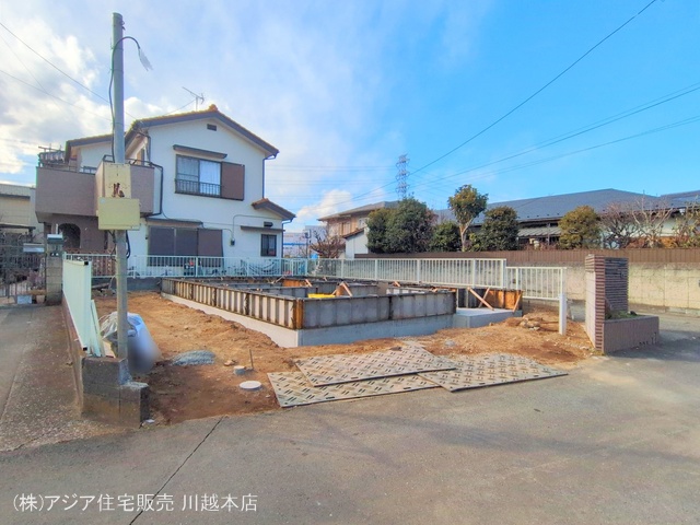 埼玉県川越市上野田町の新築戸建て基礎写真 2025年2月6日撮影