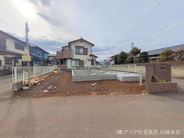 埼玉県川越市上野田町の新築戸建て基礎写真 2025年3月5日撮影