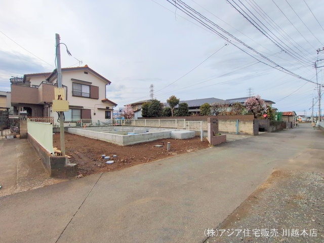 埼玉県川越市上野田町の新築戸建て基礎写真 2025年3月5日撮影