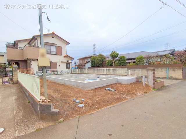 埼玉県川越市上野田町の新築戸建て基礎写真 2025年3月30日撮影