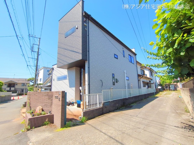 埼玉県川越市上野田町の新築戸建て外構写真 2025年6月4日撮影