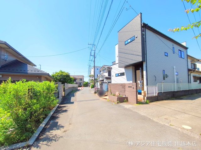 埼玉県川越市上野田町の新築戸建て外構写真 2025年6月4日撮影