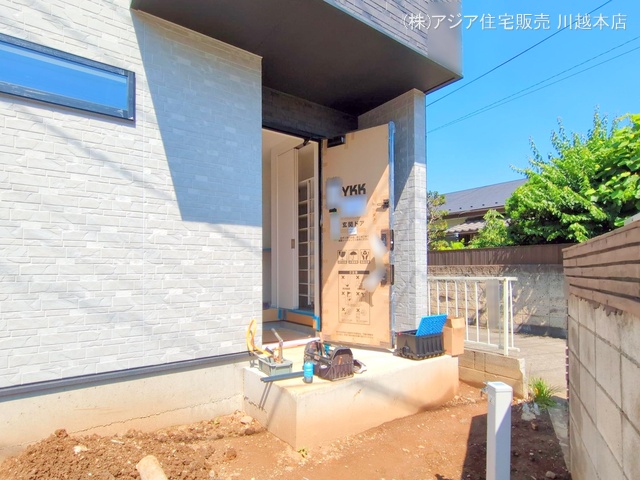 埼玉県川越市上野田町の新築戸建て外構写真 2025年6月4日撮影