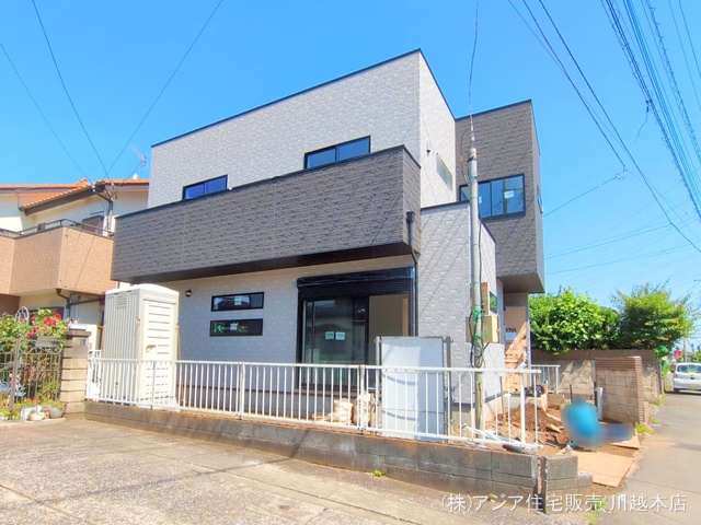 埼玉県川越市上野田町の新築戸建て外構写真 2025年6月4日撮影