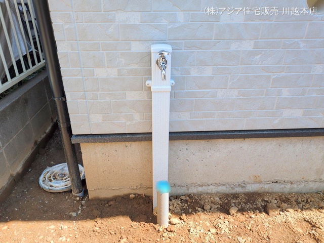 埼玉県川越市上野田町の新築戸建て外構写真 2025年6月4日撮影