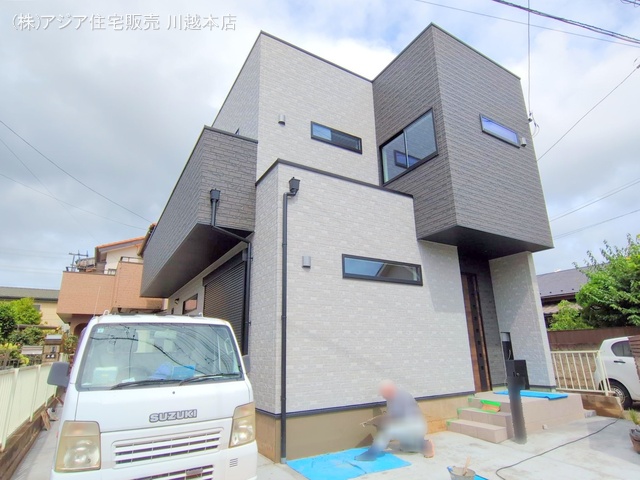 埼玉県川越市上野田町の新築戸建て外構写真 2025年6月25日撮影