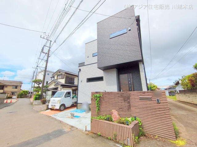 埼玉県川越市上野田町の新築戸建て外構写真 2025年6月25日撮影