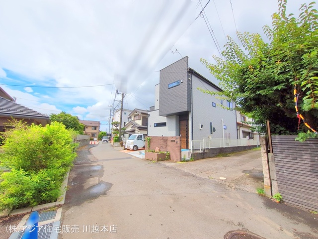 埼玉県川越市上野田町の新築戸建て外構写真 2025年6月25日撮影