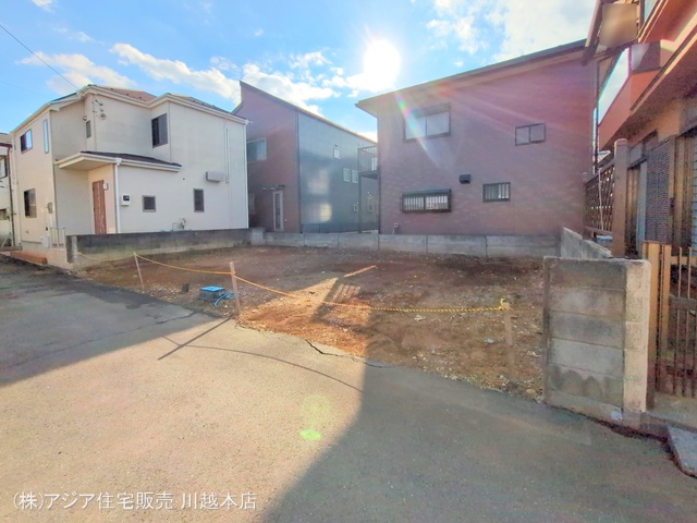 埼玉県狭山市大字南入曽の新築戸建て更地・土地写真 2025年1月20日撮影