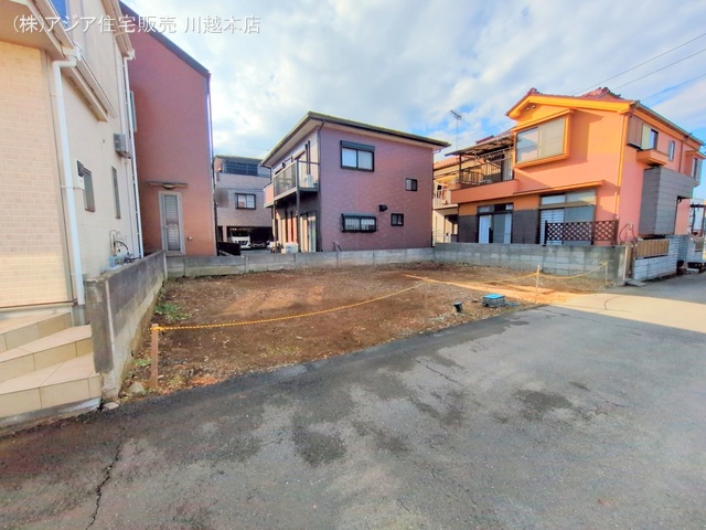埼玉県狭山市大字南入曽の新築戸建て更地・土地写真 2025年1月20日撮影