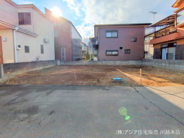 埼玉県狭山市大字南入曽の新築戸建て更地・土地写真 2025年1月20日撮影