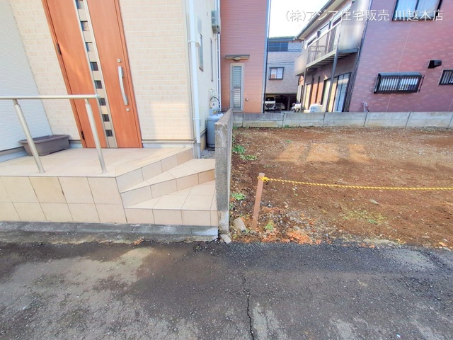 埼玉県狭山市大字南入曽の新築戸建て更地・土地写真 2025年1月20日撮影
