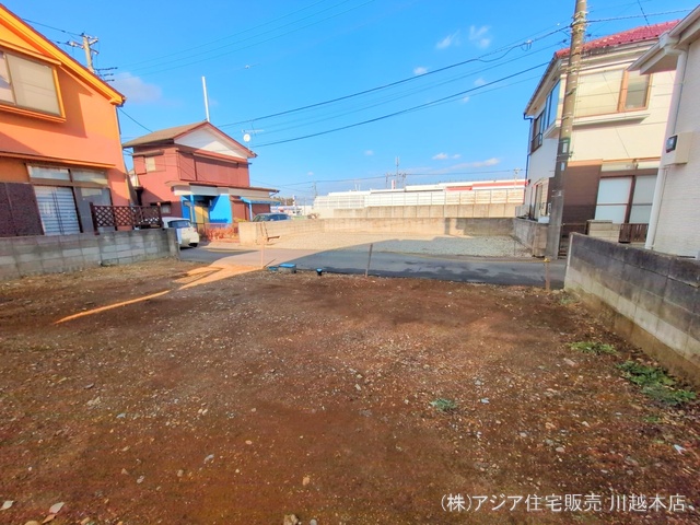 埼玉県狭山市大字南入曽の新築戸建て更地・土地写真 2025年1月20日撮影
