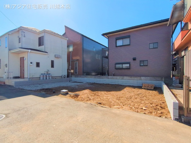 埼玉県狭山市大字南入曽の新築戸建て更地・土地写真 2025年2月13日撮影