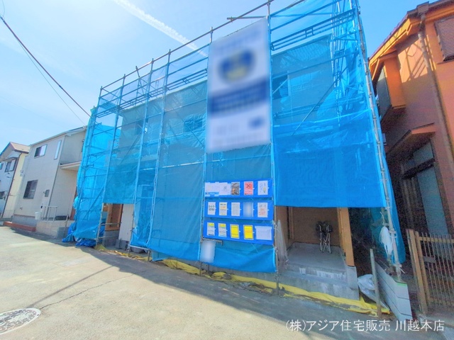 埼玉県狭山市大字南入曽の新築戸建て上棟写真 2025年3月13日撮影