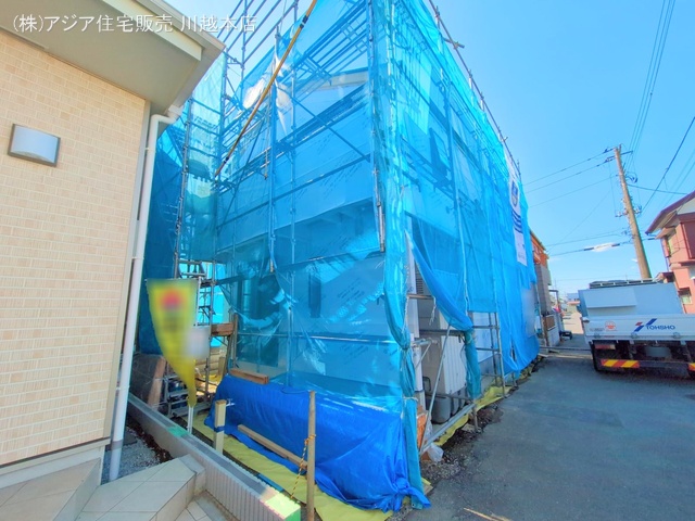 埼玉県狭山市大字南入曽の新築戸建てシート写真 2025年4月3日撮影