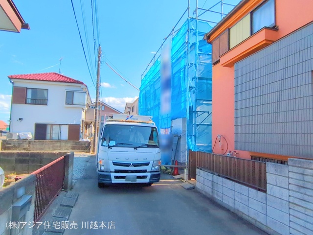 埼玉県狭山市大字南入曽の新築戸建てシート写真 2025年4月3日撮影