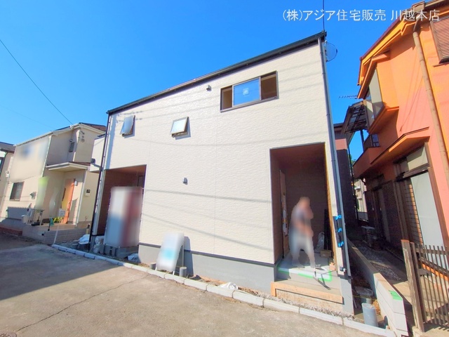 埼玉県狭山市大字南入曽の新築戸建て外構写真 2025年4月29日撮影